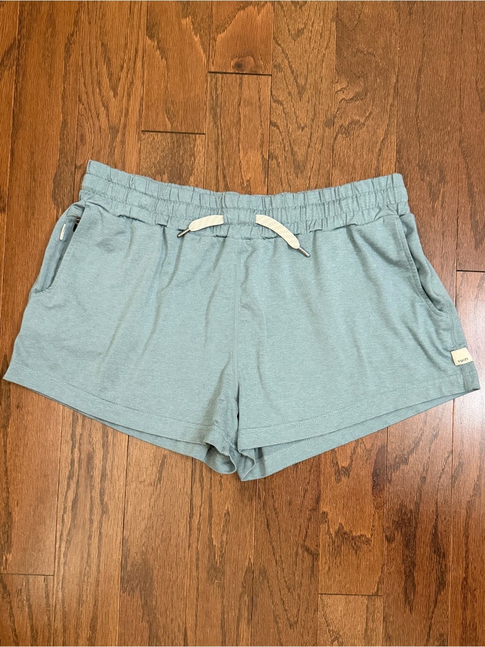 Vuori Women’s Halo Performance Shorts Athletic Lounge Shorts Sage Green Medium